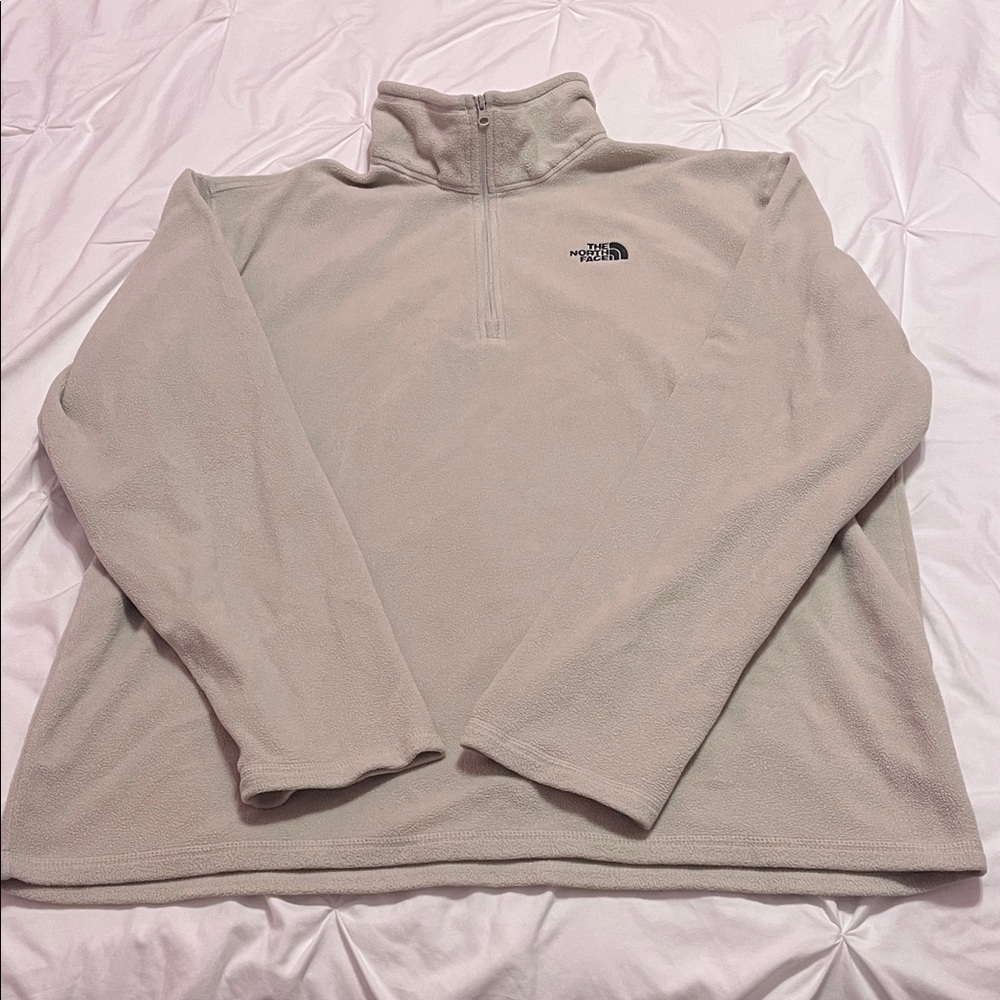 The North Face Men's Cream Quarterzip